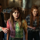 Connor Jessup as Tyler Locke, Emilia Jones as Kinsey Locke, and Darby Stanchfield as Nina Locke in Locke & Key